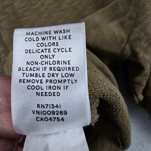 LL Bean Signature Pullover 1/2 Zip Mens Large Slim Fit Front Zip Pocket - Picture 6 of 10